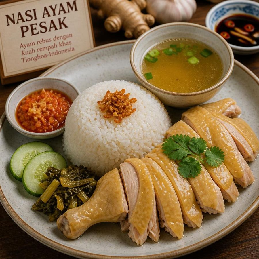Foto Nasi Ayam Pesak dari kategori nasi campur Gopek House
