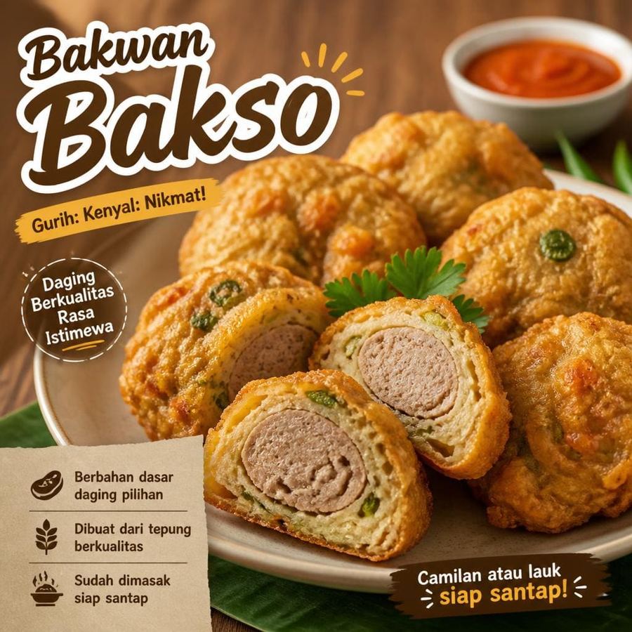 Foto Bakwan Bakso dari kategori bakso dan bakwan Gopek House