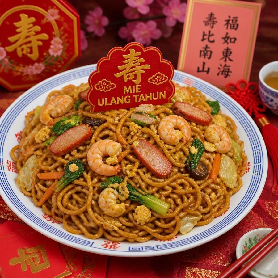 Foto Mie Ulang Tahun dari kategori mie bihun kwetiau goreng Gopek House