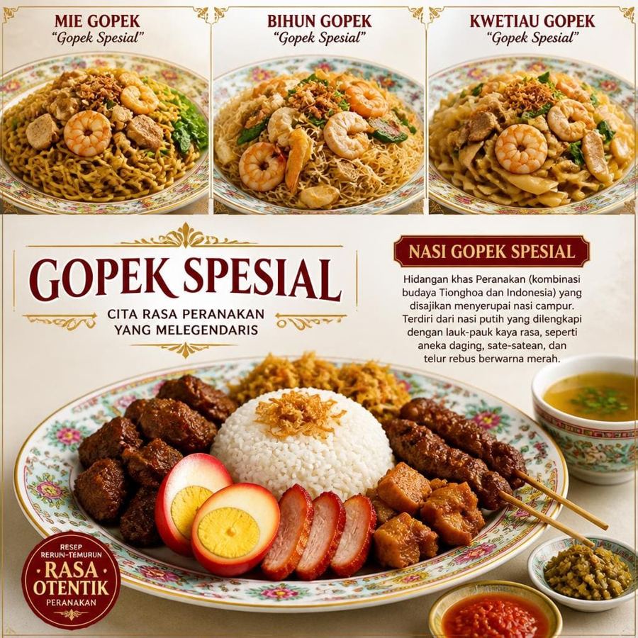 Foto Gopek Spesial dari kategori mie bihun kwetiau Gopek House
