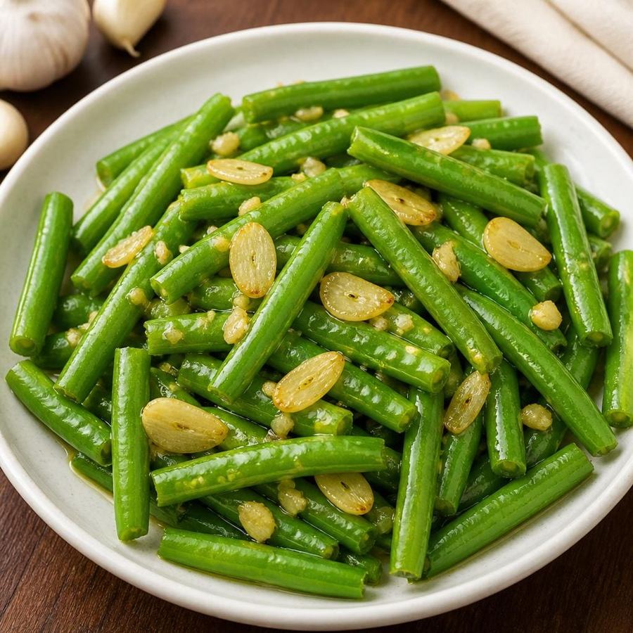 Foto Buncis Tumis Bawang Putih dari kategori sayur Gopek House