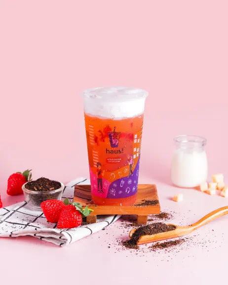 Foto Strawberry Cheese Tea