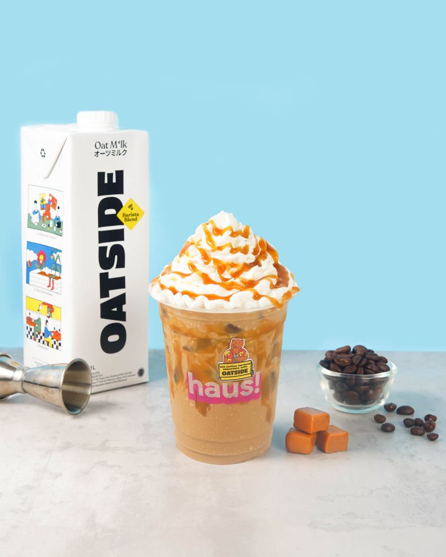 Foto Oat Coffee Caramel Macchiato