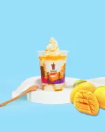 Foto Ice Cream Cup Mango
