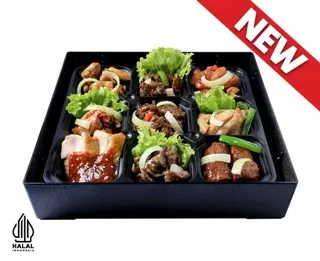 Foto IRODORI BENTO - ITAMEMONO PLATTER BEEF KARUBI SERIES