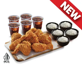 Foto Paket HokBen Fried Chicken 7 PCS