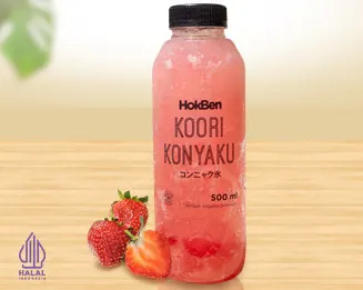 Foto KOORI KONYAKU STRAWBERRY 500 ML