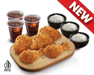 Foto Paket HokBen Fried Chicken 5 PCS