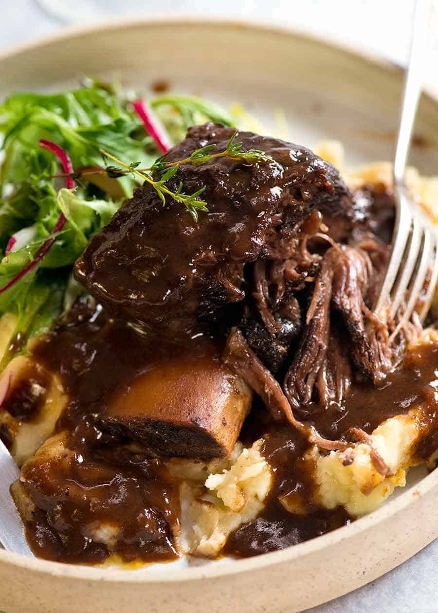 Foto Braised Beef Short Plate + Nasi Karnivor