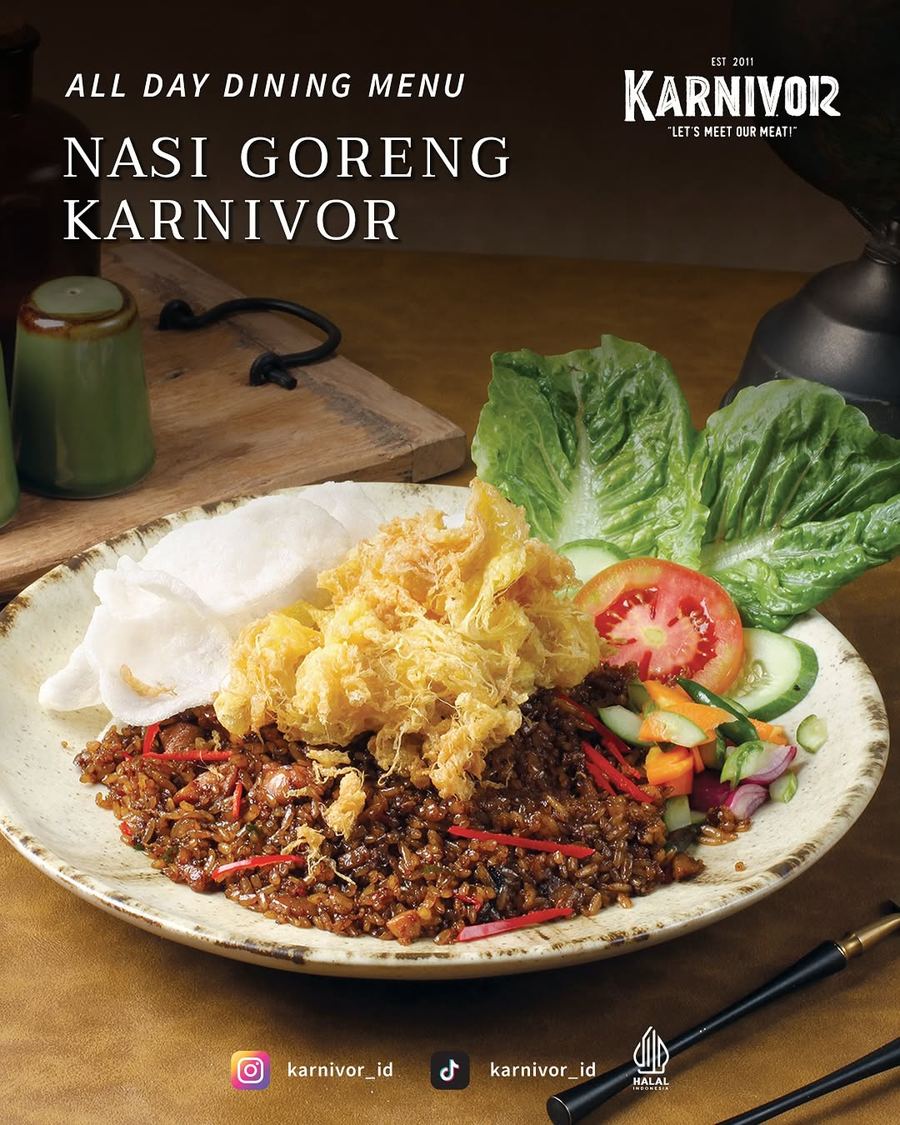 Foto Nasi Goreng Karnivor