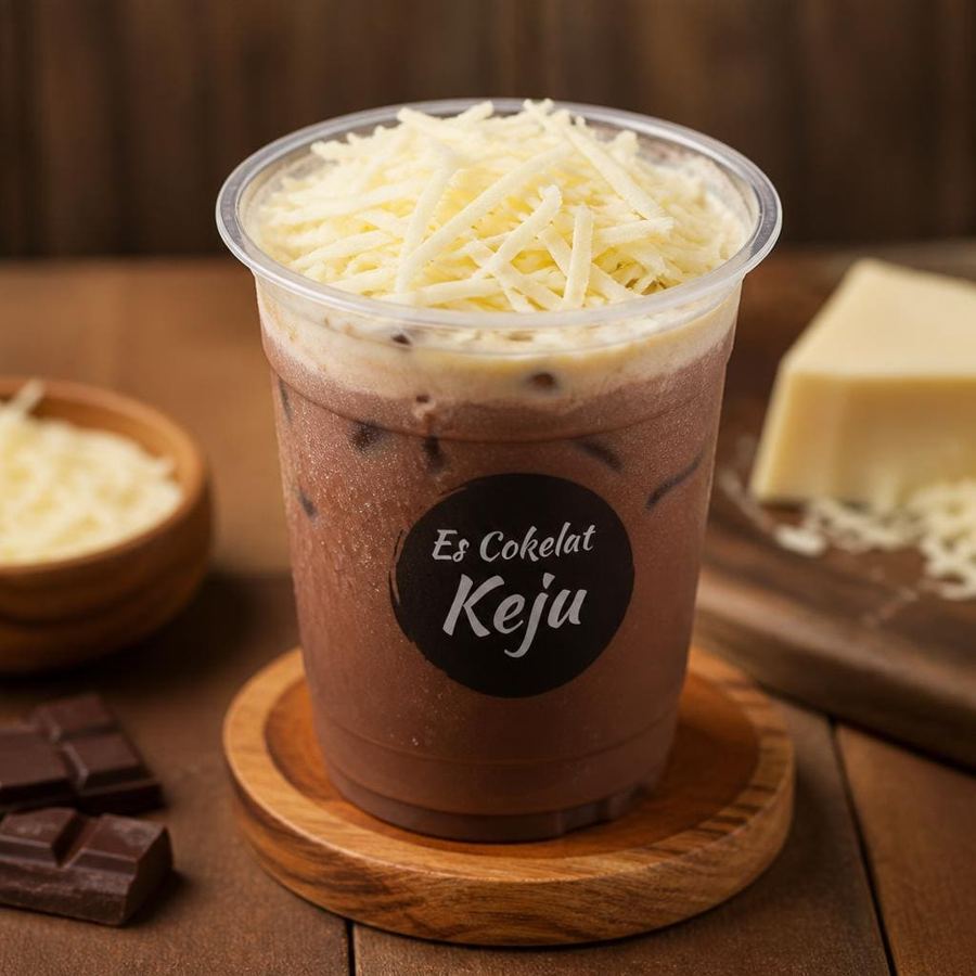 Foto Es Cokelat Keju