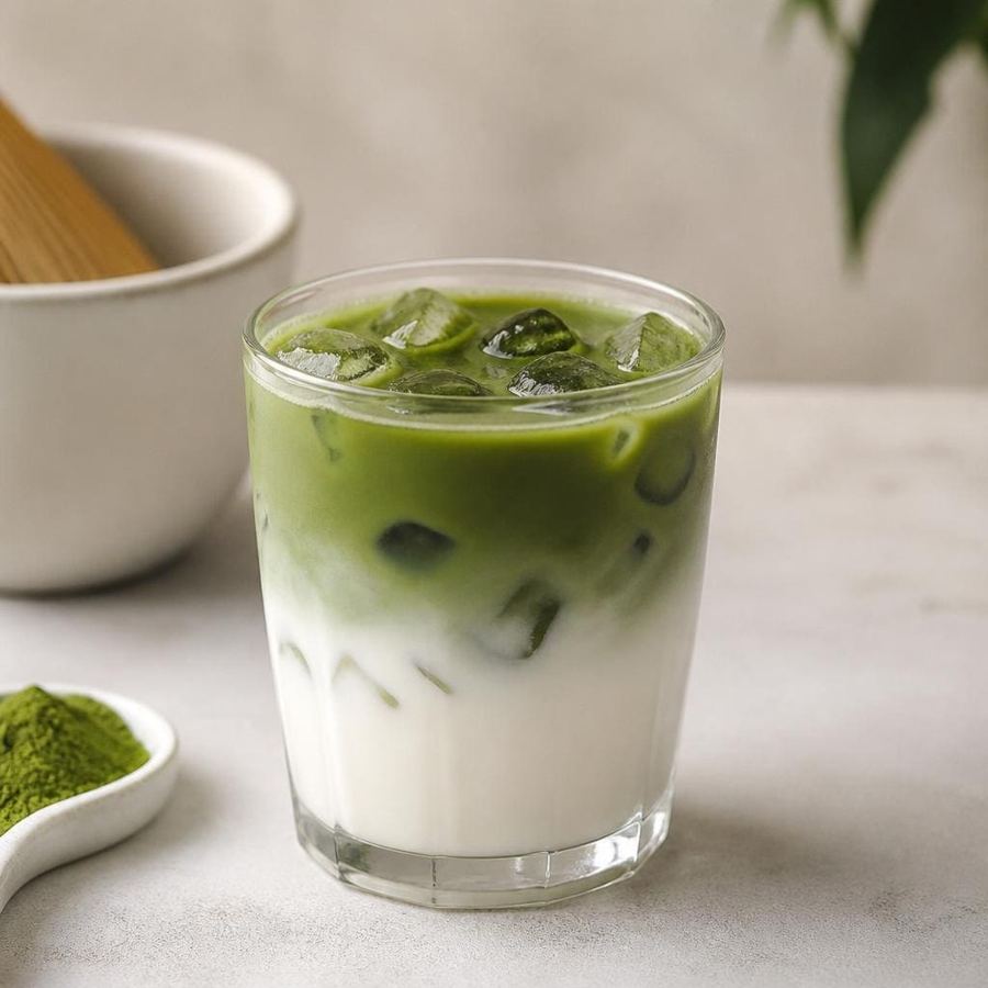 Foto Es Matcha Latte