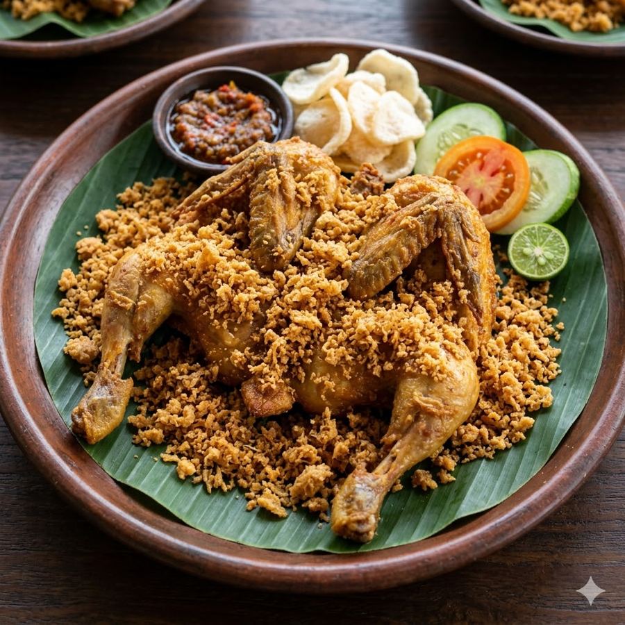 Foto Ayam Goreng Kremes 1 Ekor Kedai Locale