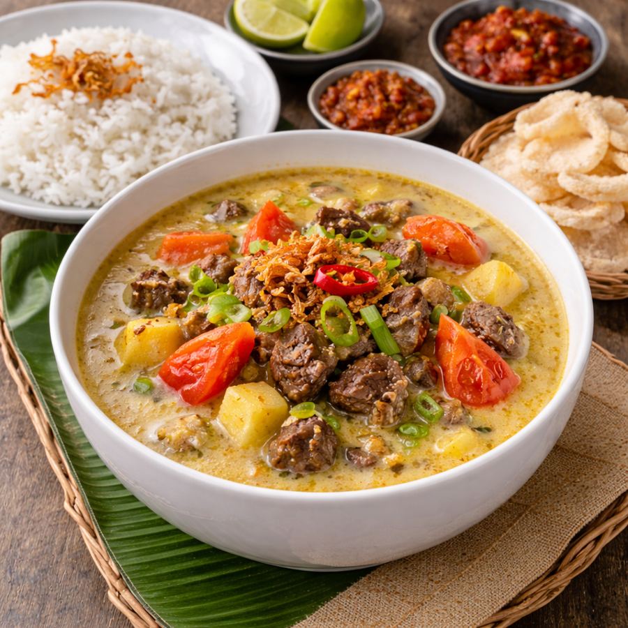 Foto Soto Betawi Komplit Kedai Locale