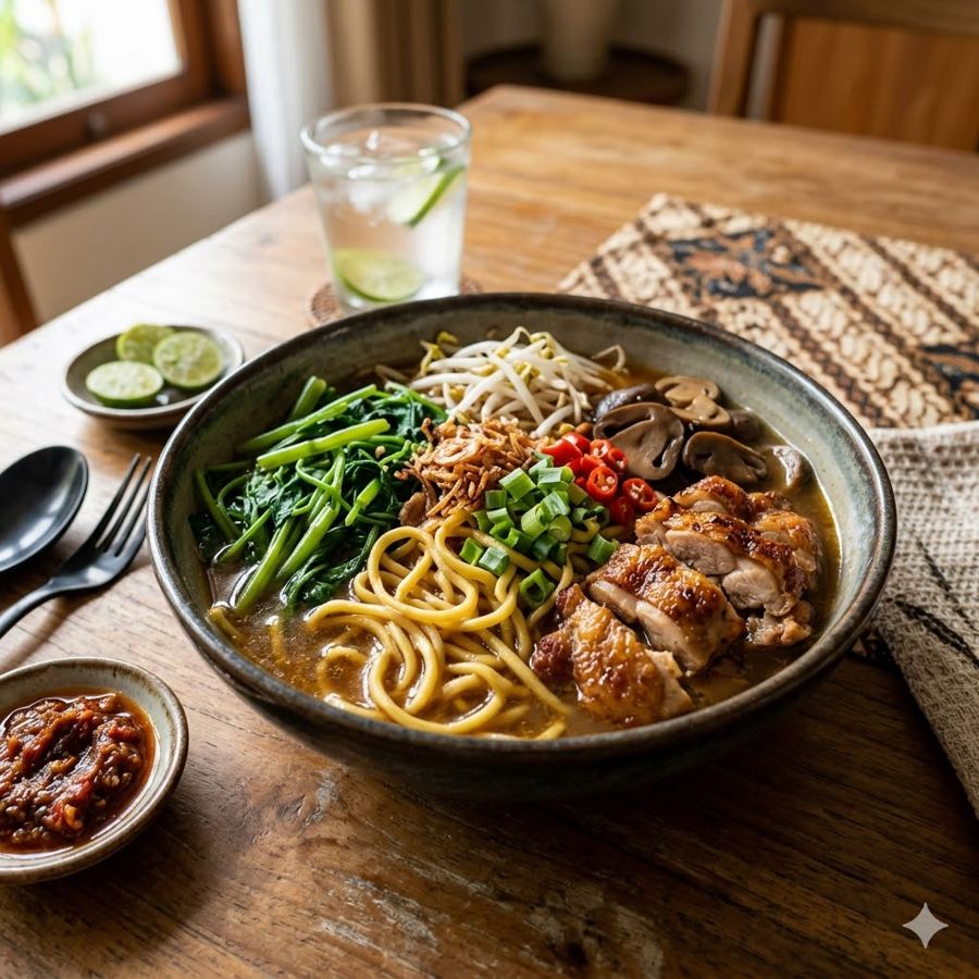 Foto Mie Kangkung Kedai Locale
