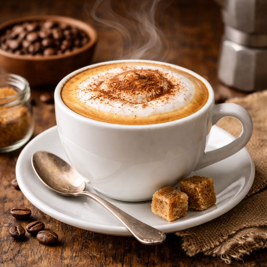 Foto Cappucino Panas Kedai Locale