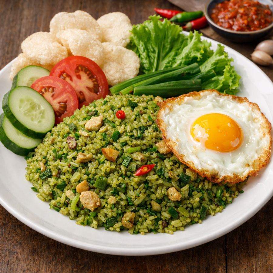 Foto Nasi Goreng Biasa Ijo Terimendan Kedai Locale