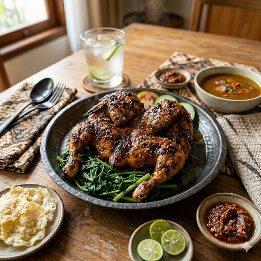 Foto Ayam Bakar 1 Ekor Kedai Locale
