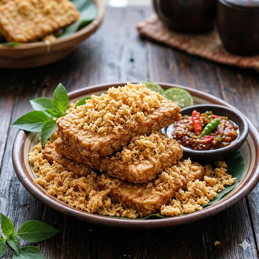Foto Tempe Goreng Kremesan Kedai Locale