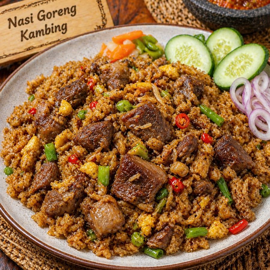 Foto Nasi Goreng Kambing Kedai Tiga Nyonya