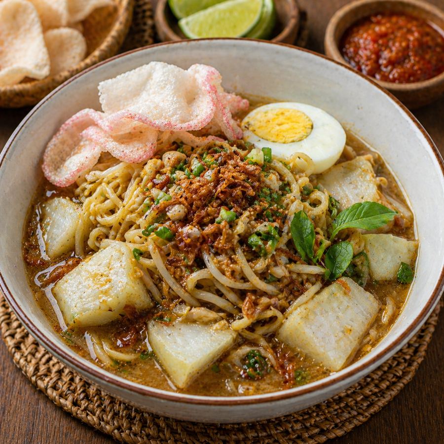 Foto Mie Kupat Semarang Kedai Tiga Nyonya