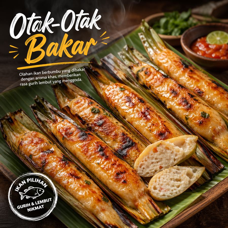 Foto Otak-Otak Bakar Kedai Tiga Nyonya