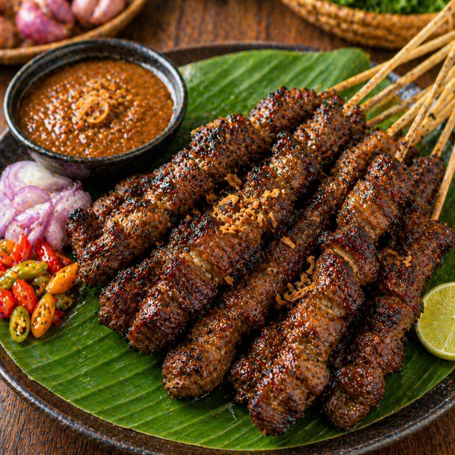 Foto Sate Kambing Kedai Tiga Nyonya