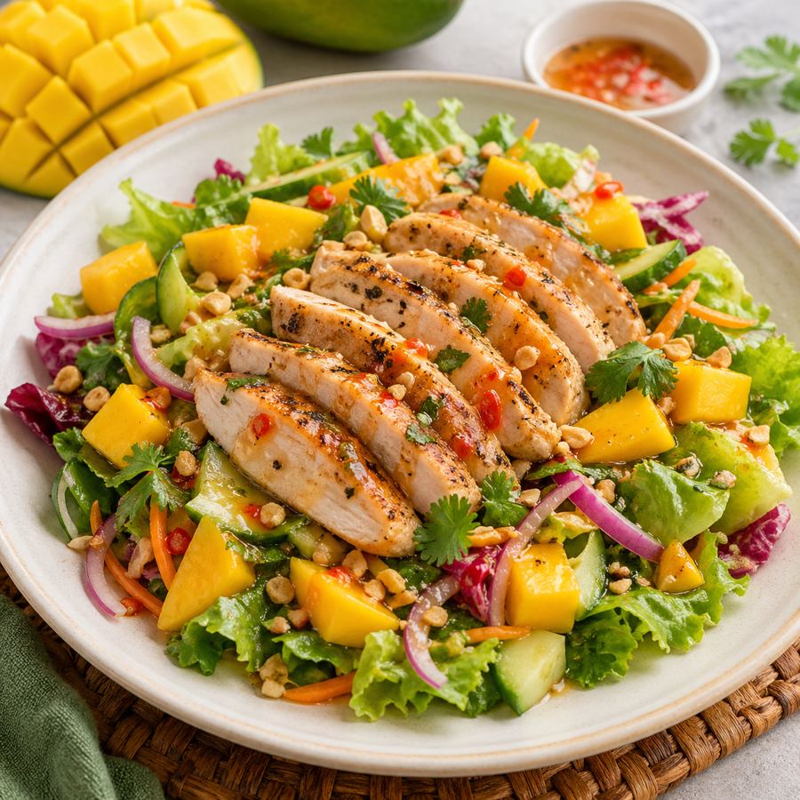 Foto Ayam Salad Mangga Kedai Tiga Nyonya