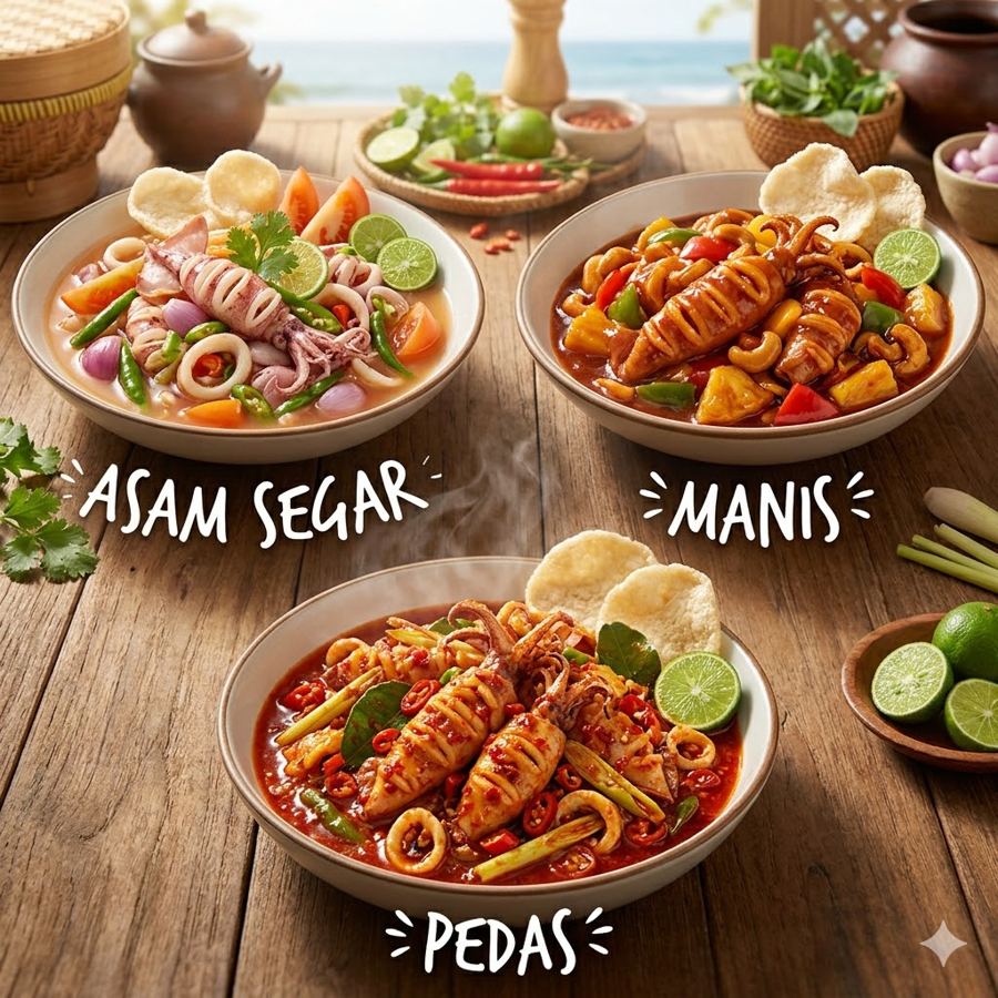 Foto Cumi Asam Segar Kedai Tiga Nyonya