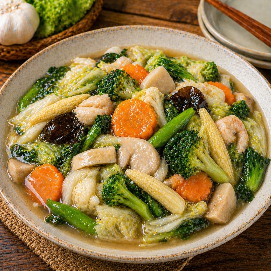 Foto Capcay Ala 3 Nyonya Kedai Tiga Nyonya