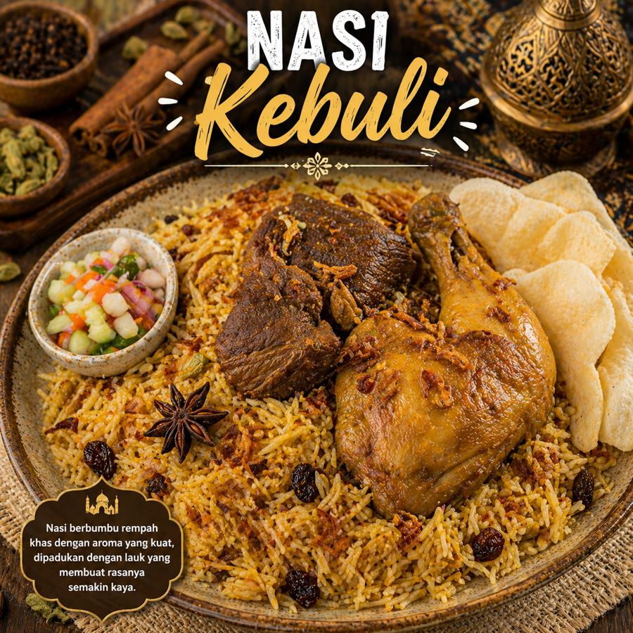 Foto Nasi Kebuli Kedai Tiga Nyonya