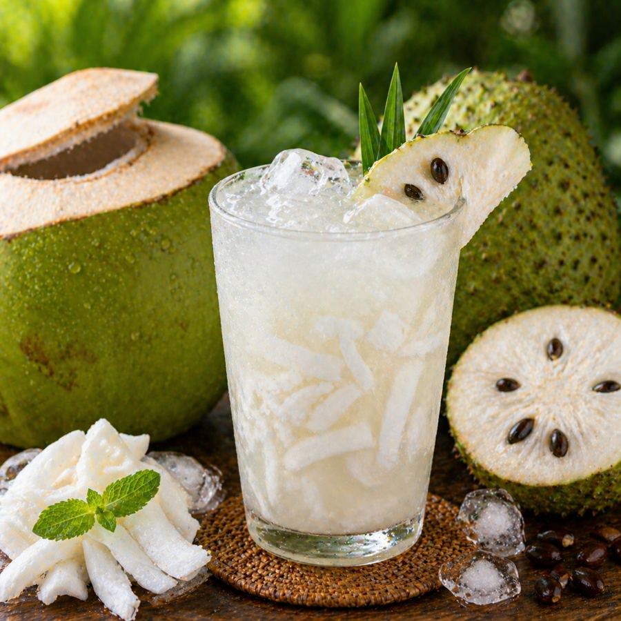 Foto Es Kelapa Muda Sirsak Kedai Tiga Nyonya