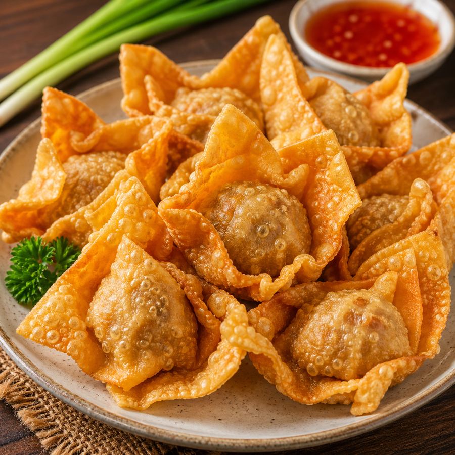 Foto Pangsit Goreng Kedai Tiga Nyonya
