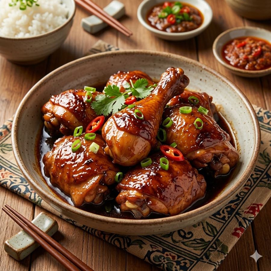 Foto Ayam Siyao Kedai Tiga Nyonya
