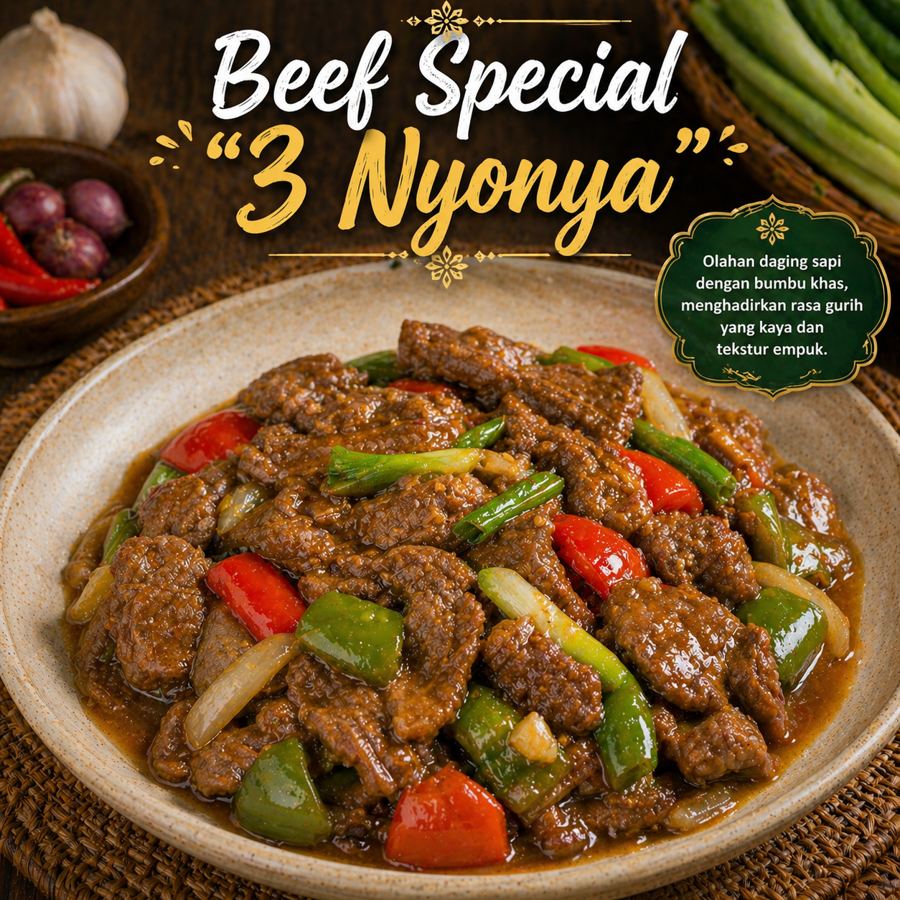 Foto Beef Special 3 Nyonya Kedai Tiga Nyonya