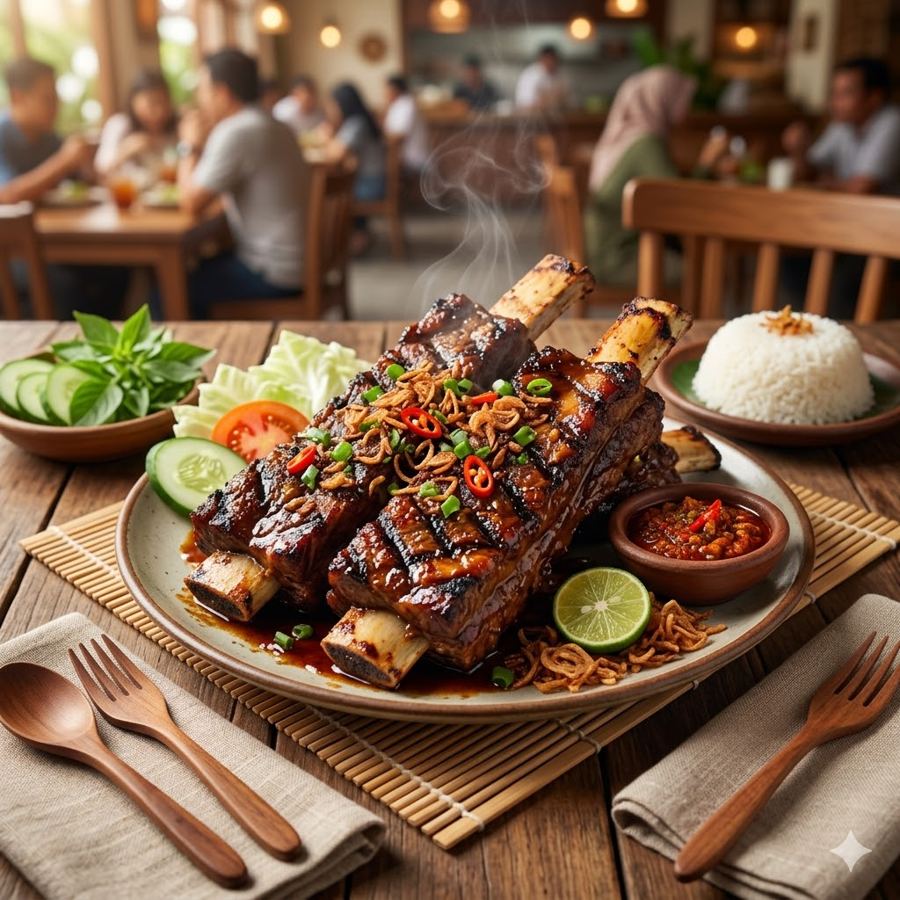Foto Iga Bakar Special Kedai Tiga Nyonya