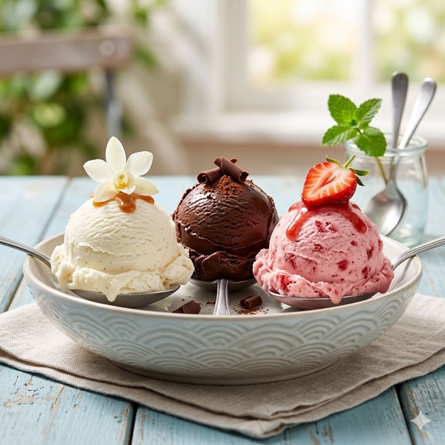 Foto Ice Cream Kedai Tiga Nyonya