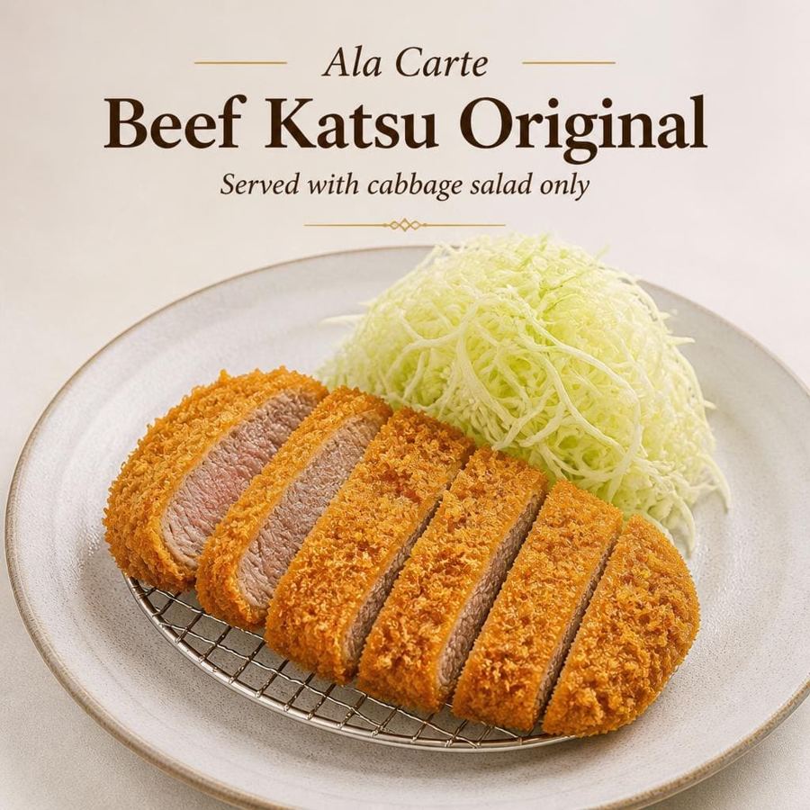 Foto Ala Carte Beef Katsu Original