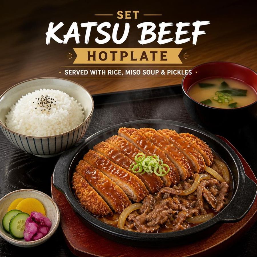 Foto Set Katsu Beef Hotplate