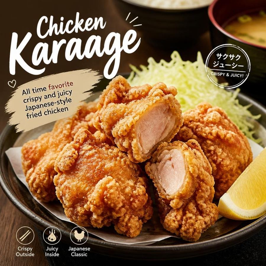 Foto Chicken Karaage