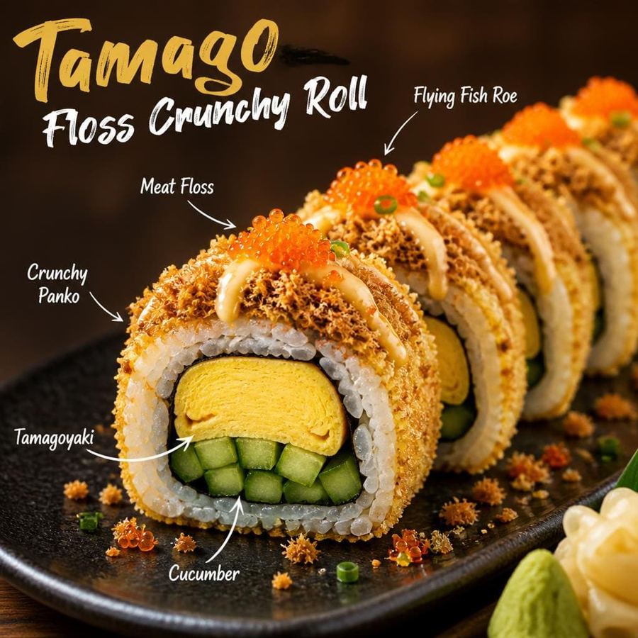 Foto Tamago Floss Crunchy Roll