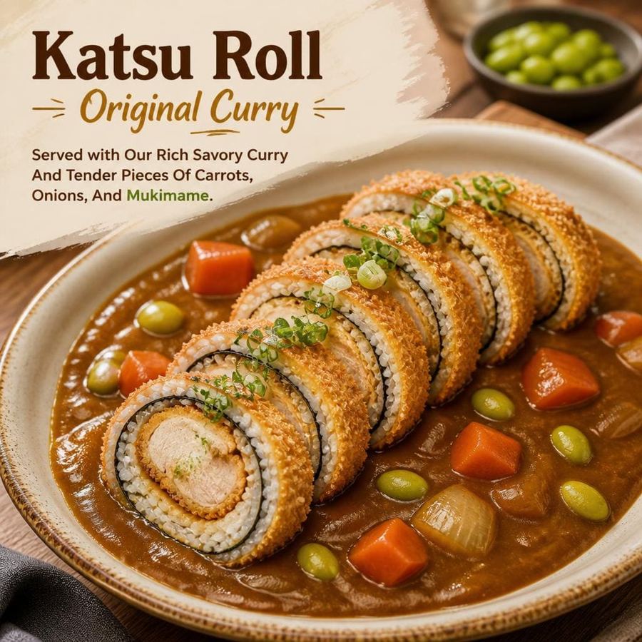 Foto Katsu Roll Original Curry