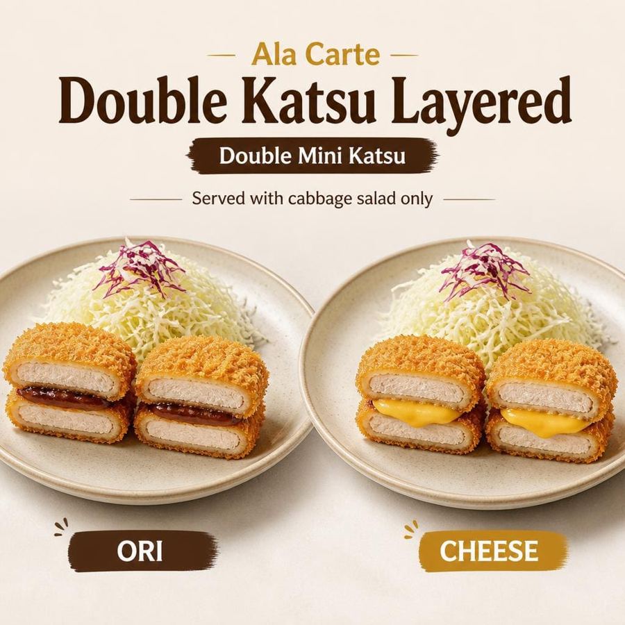 Foto Ala Carte Double Katsu Layered