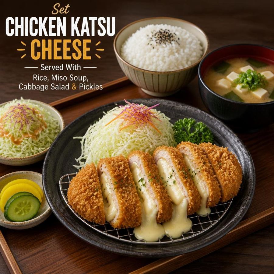 Foto Set Chicken Katsu Cheese