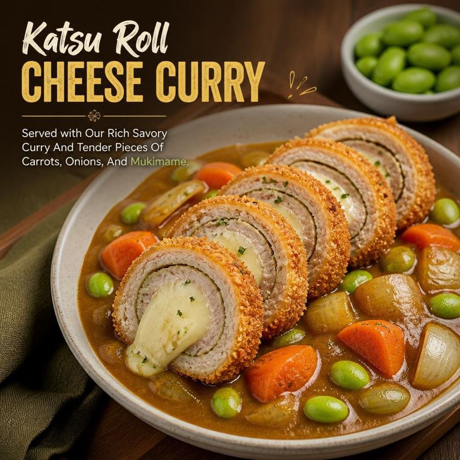 Foto Katsu Roll Cheese Curry