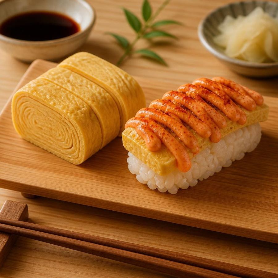 Foto Spicy Tamago Sushi