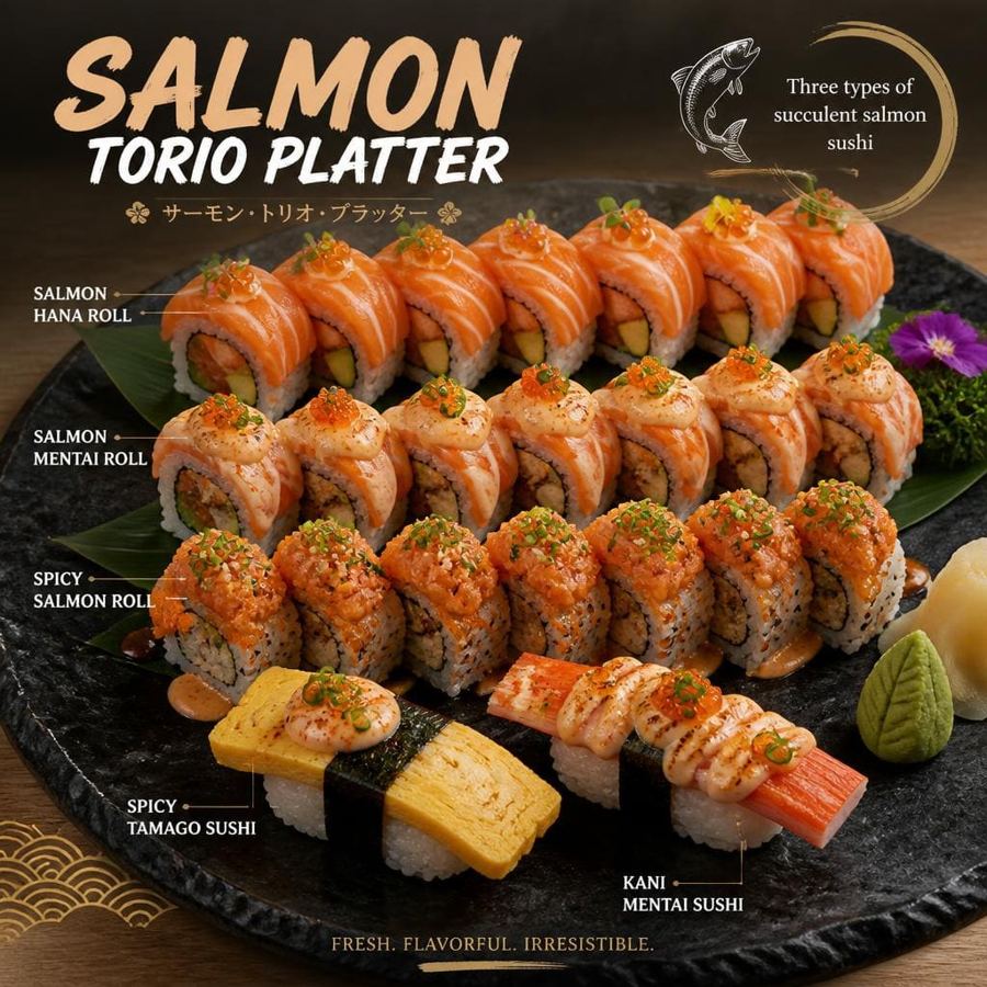 Foto Salmon Torio Platter