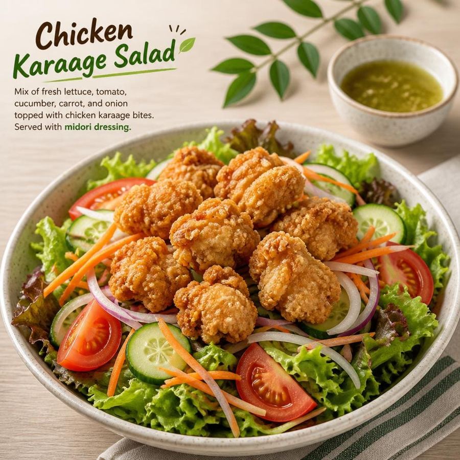 Foto Chicken Karaage Salad