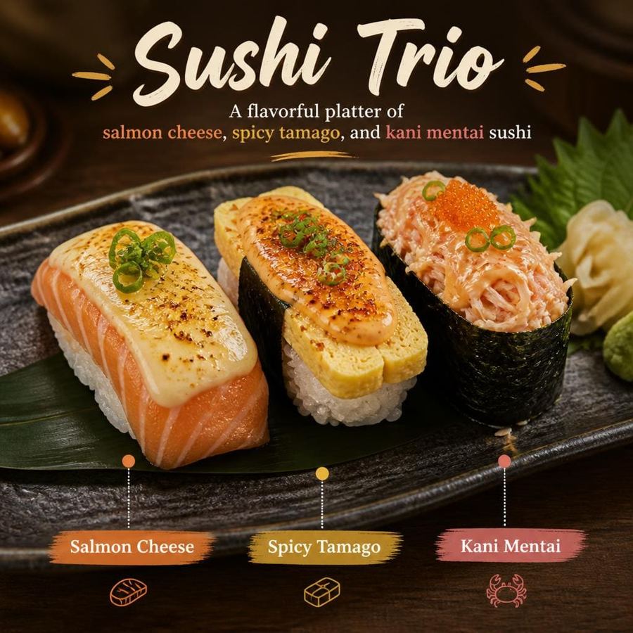 Foto Sushi Trio