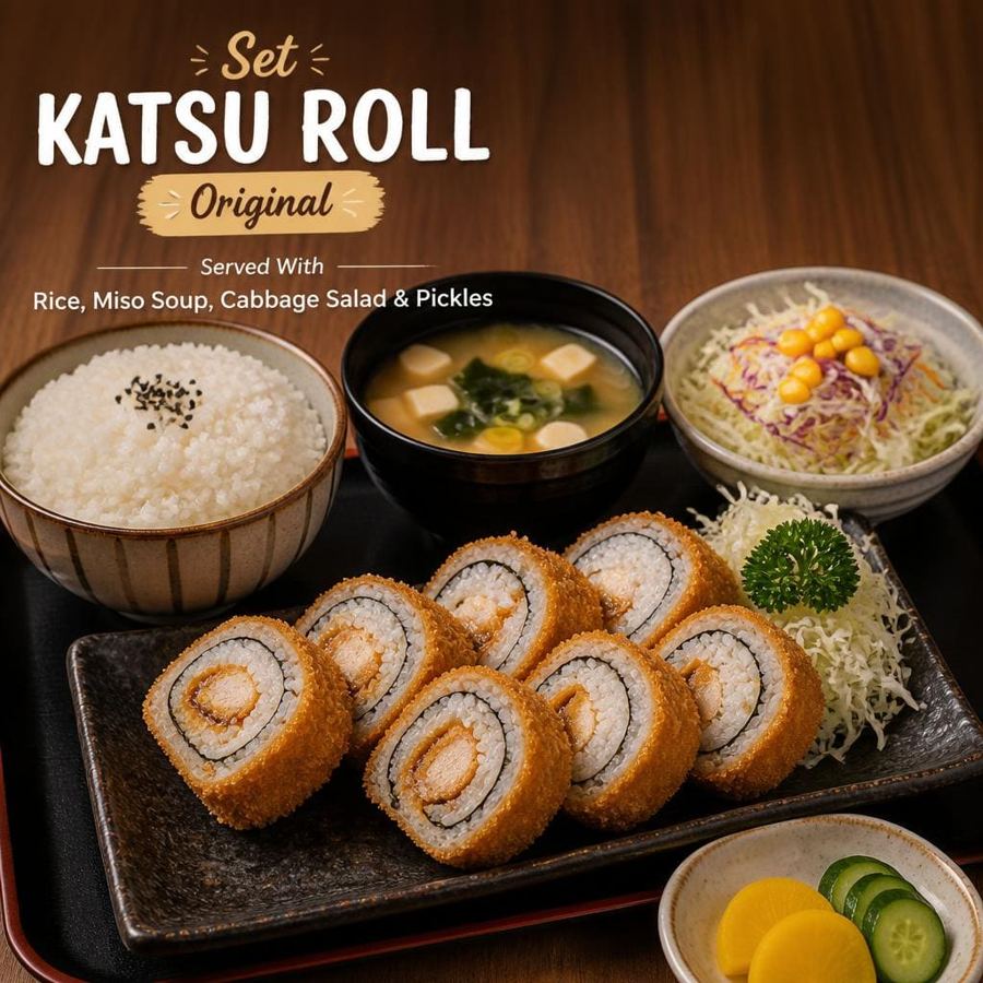 Foto Set Katsu Roll Original